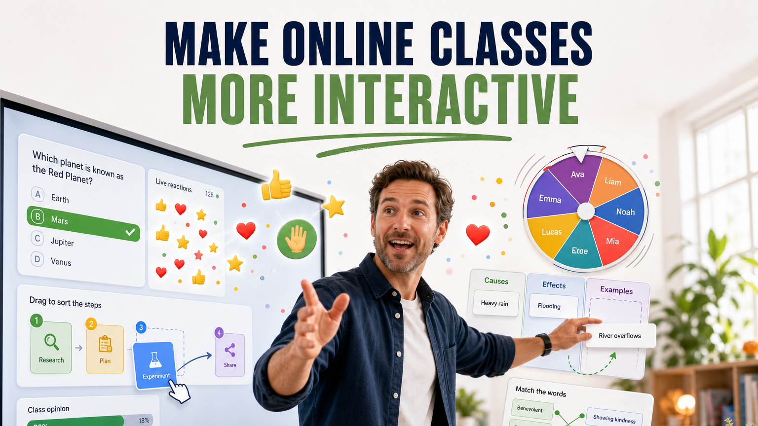 How to Make Online Classes More Interactive: A Complete Guide