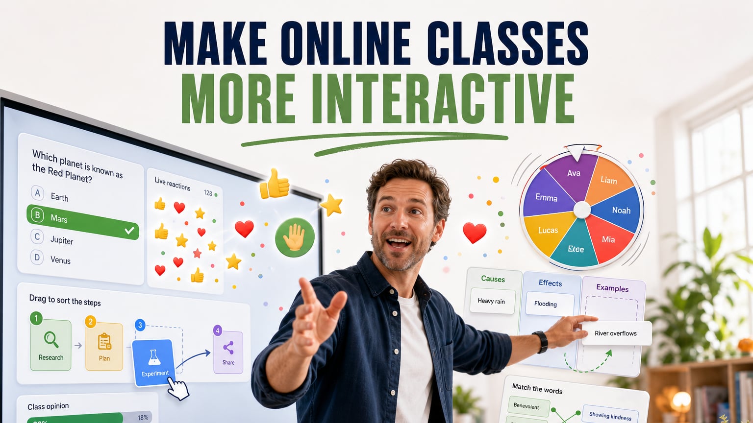 How to Make Online Classes More Interactive: A Complete Guide