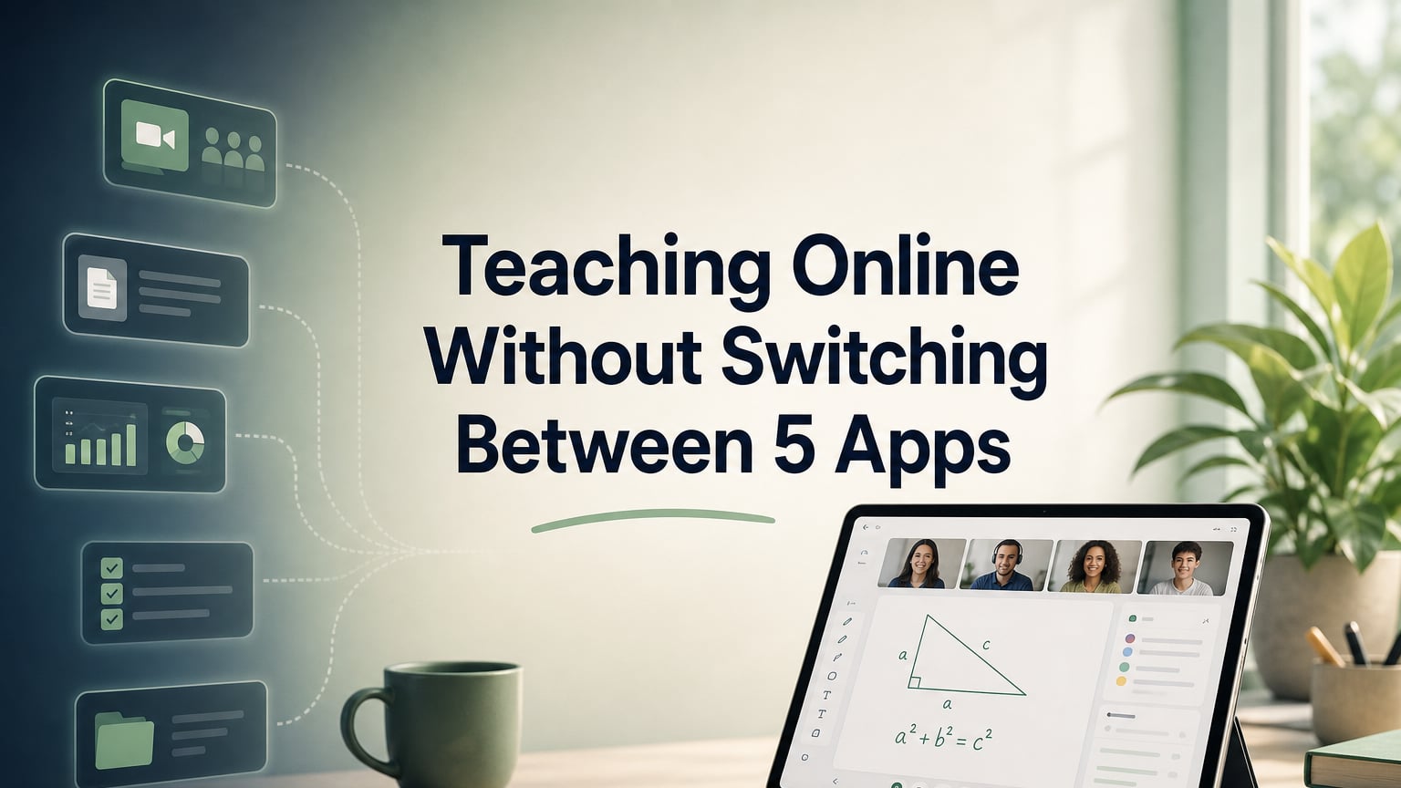 Teaching Online Without Switching Between 5 Apps