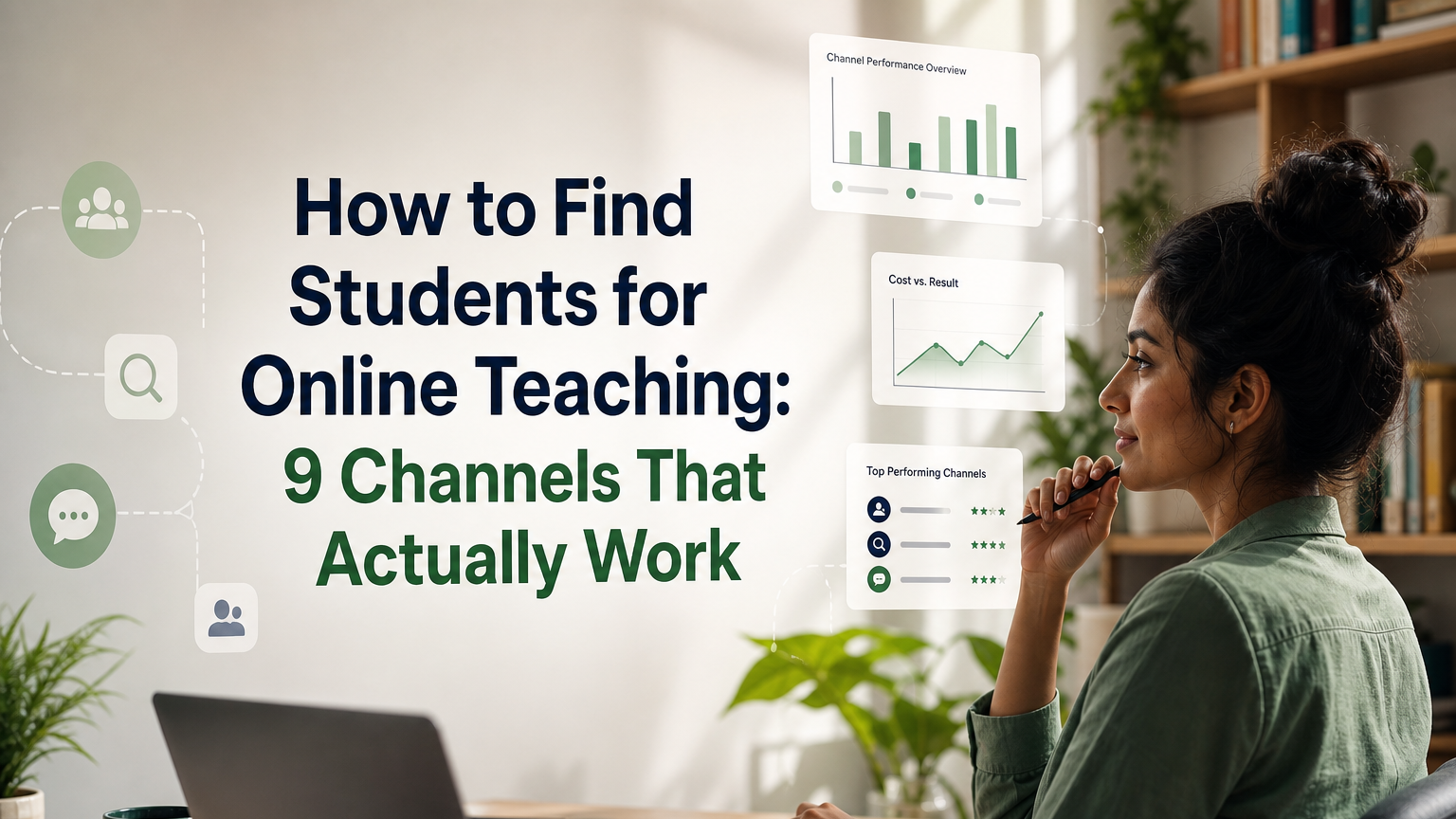 How to Find Students for Online Teaching: 9 Channels That Actually Work