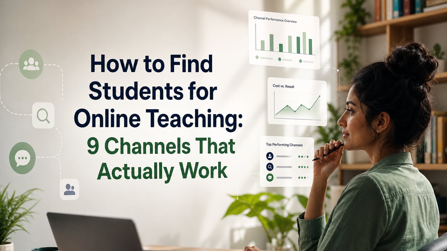 How to Find Students for Online Teaching: 9 Channels That Actually Work